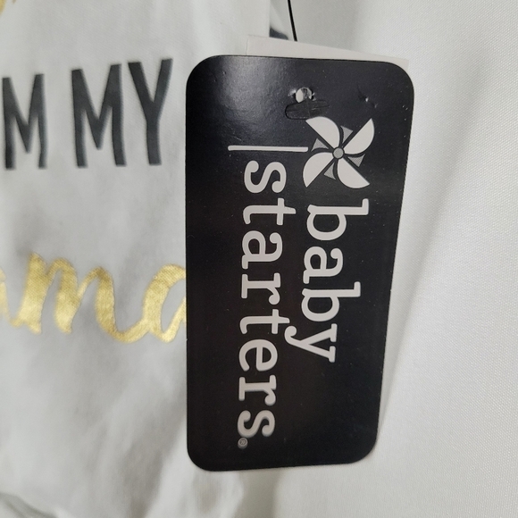 NWT Baby Starters "Got It From My Mama" Bundle One PC, Socks and Headband Sz NB - Picture 5 of 6